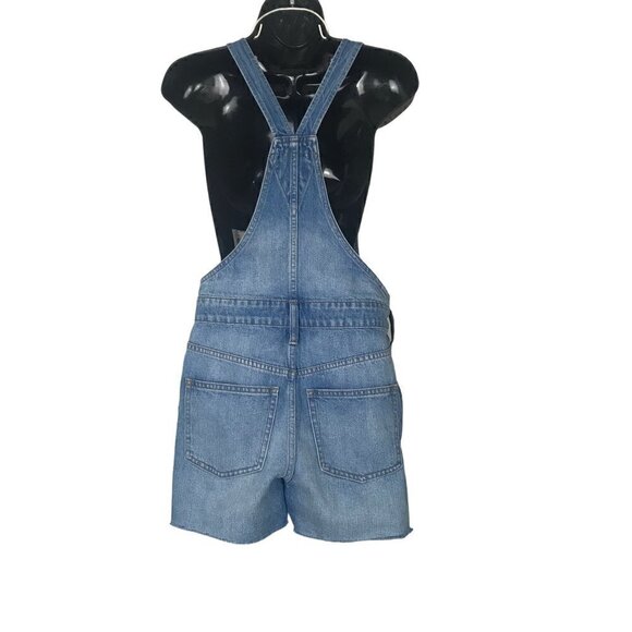 Madewell Overall Cut Off Shorts Size XS - Picture 5 of 7